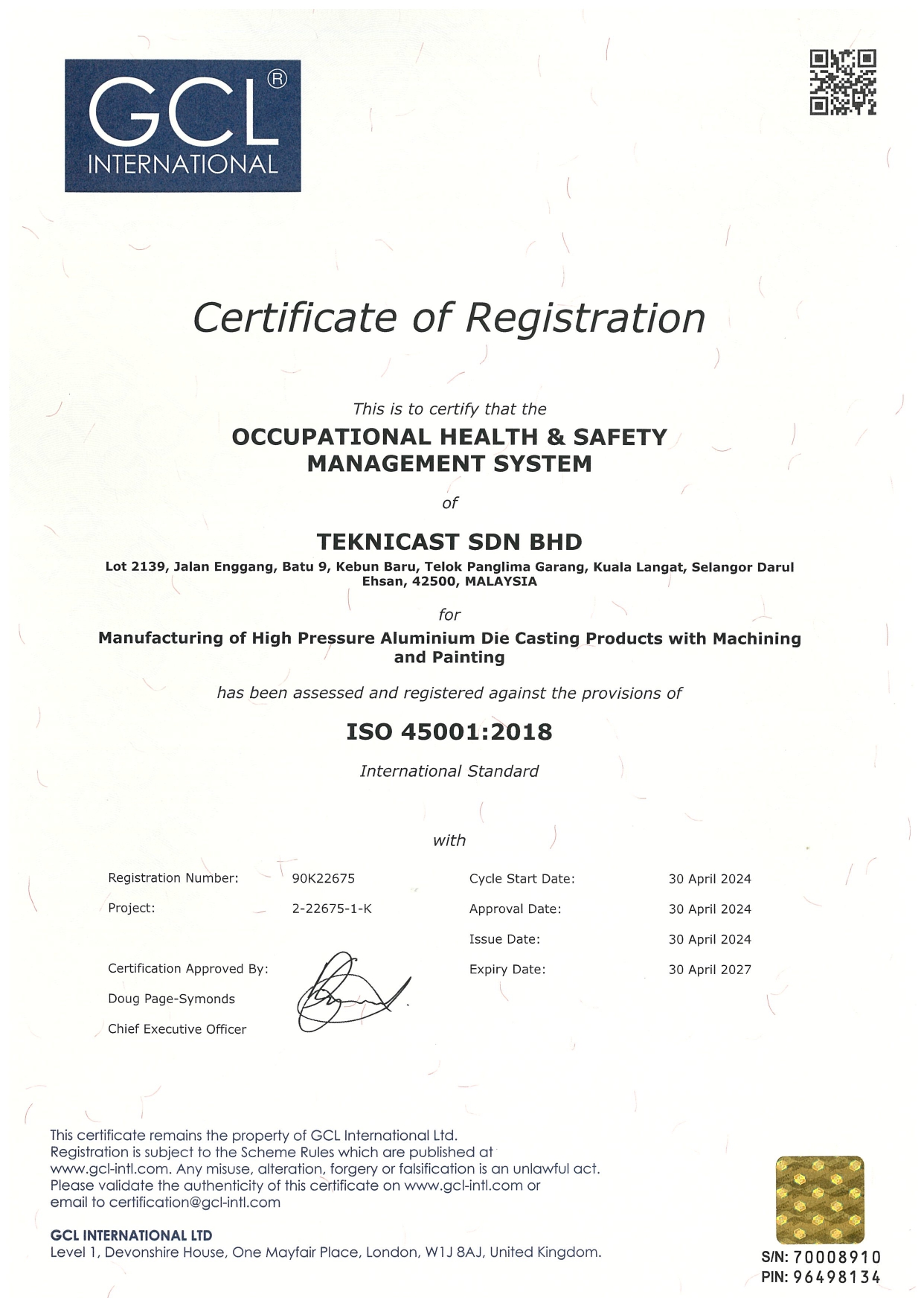 ISO14001:2018 (TPG)